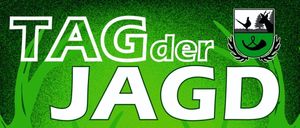 Plakat für JAGD. Veranstaltung am 14. Mai 2026. Bietet eine Naturausstellung, Kinderprogramm und Jagdhornblasen. Veranstaltet am Winkelhof, Dobl.