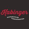 The logo for Kabinger on a black background, featuring the text 'Schwarztaeler Fleischtradition' in white below the red text.
