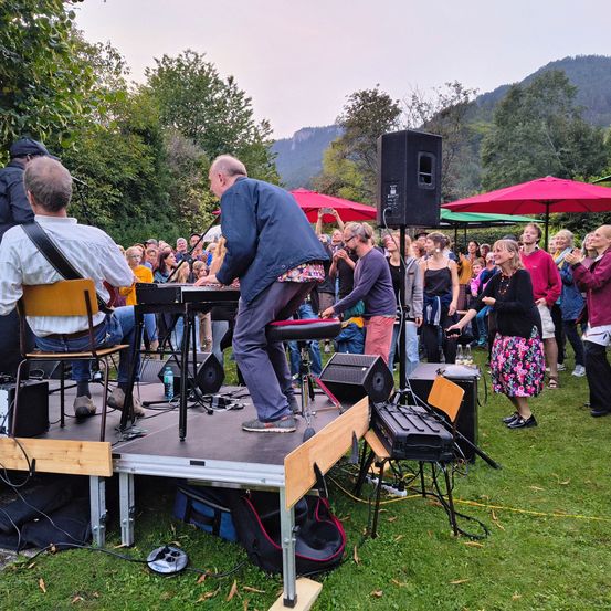 Super Stimmung im Park