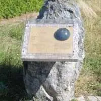 Rock, Plaque, Sundial