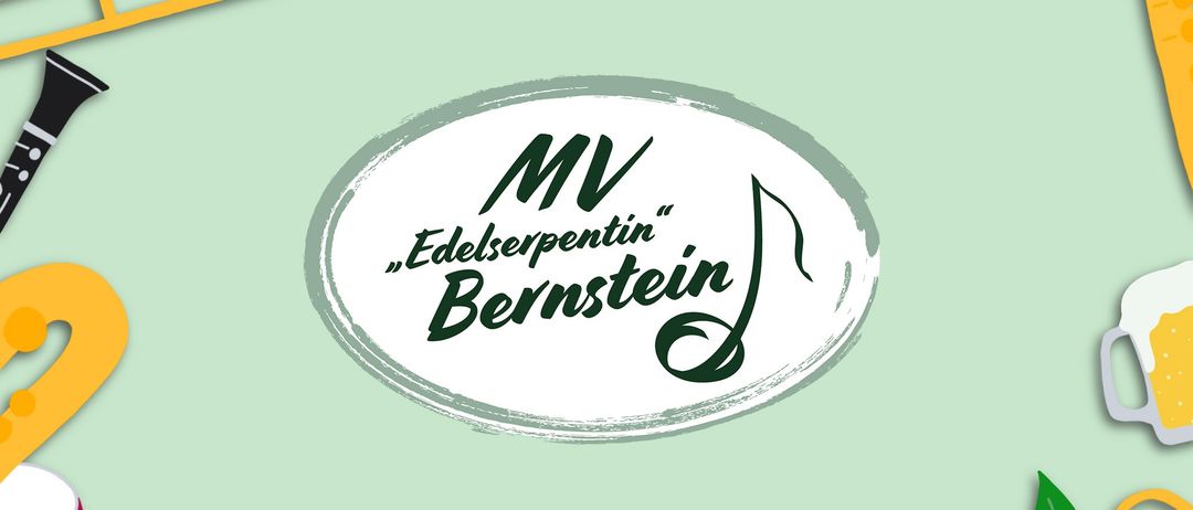 Ein Plakat für das 45. Jubiläumsfest mit Musikinstrumenten und Biergläsern. Es steht '45 Jahre Jubiläumsfest' und die Daten 27-29.06.2025.