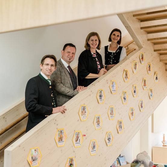 Staircase, Plywood, Wood, Adult, Female, Person, Woman, Interior Design, Male, Man