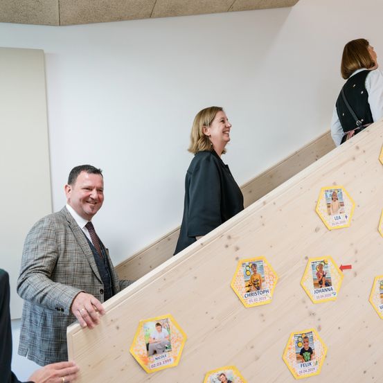 Plywood, Wood, People, Person, Adult, Male, Man, Suit, Female, Woman
