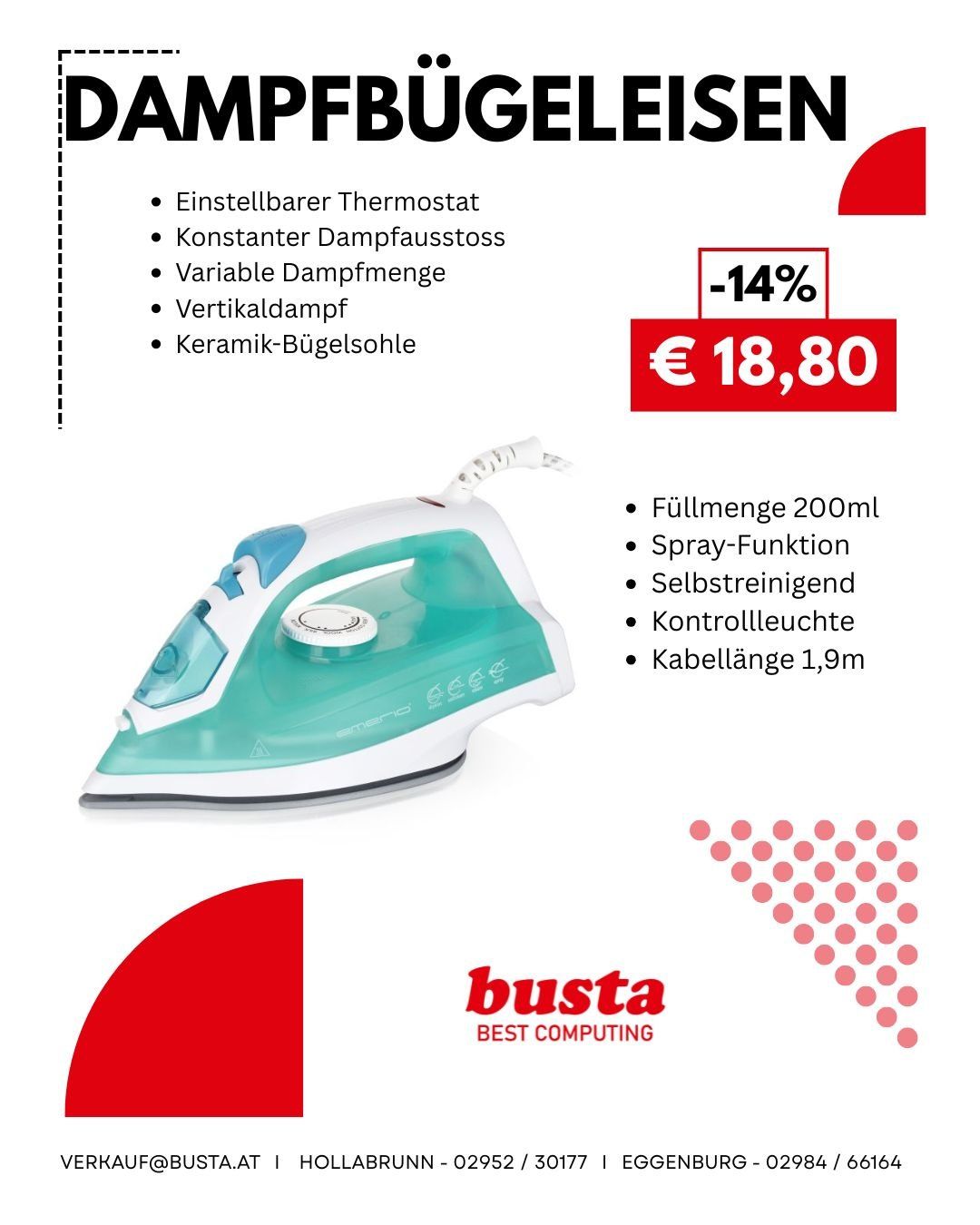 Dampfbgeleisen