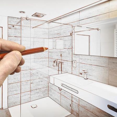 Bild enthält, Indoors, Interior Design, Sink, Sink Faucet, Screwdriver, Tool, Basin, Bathroom