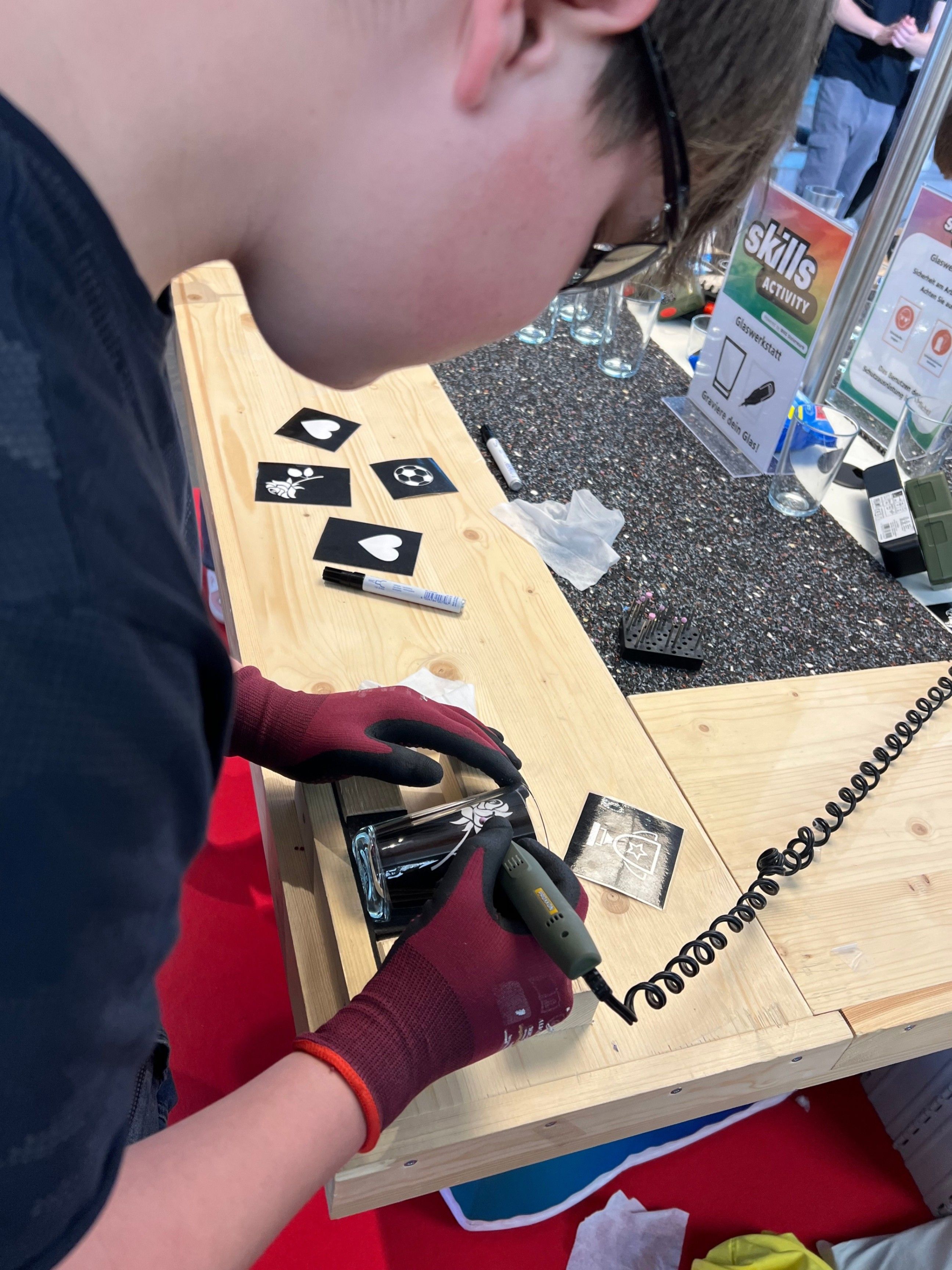 Wood, Plywood, Boy, Child, Male, Person, Clothing, Glove, Face, Head