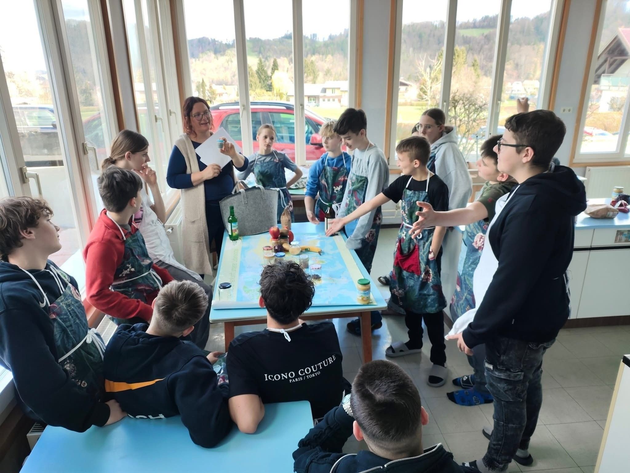 Adult, Female, Person, Woman, People, Student, Table, Tabletop, Child, Male