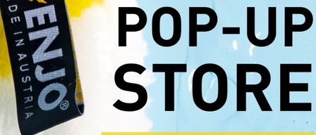 Werbung für einen Pop-up-Laden in Wien, Österreich, vom 3. bis 13. Dezember 2025. Die Öffnungszeiten sind von 10:00 bis 19:00 Uhr an Wochentagen.