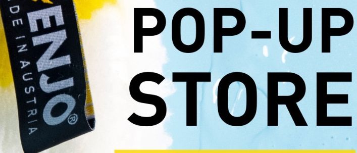 Werbung für einen Pop-up-Laden in Wien, Österreich, vom 3. bis 13. Dezember 2025. Die Öffnungszeiten sind von 10:00 bis 19:00 Uhr an Wochentagen.