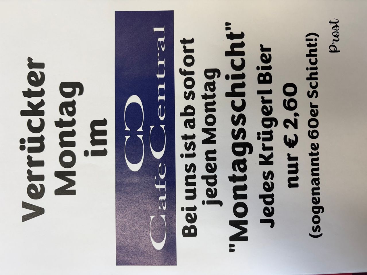 Bild enthält, Advertisement, Poster, Text