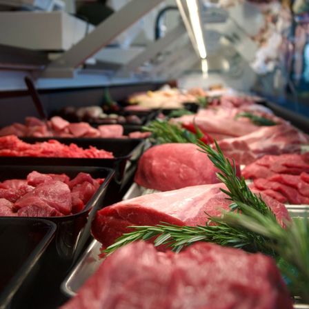 Bild enthält, Butcher Shop, Shop, Beef, Food, Meat