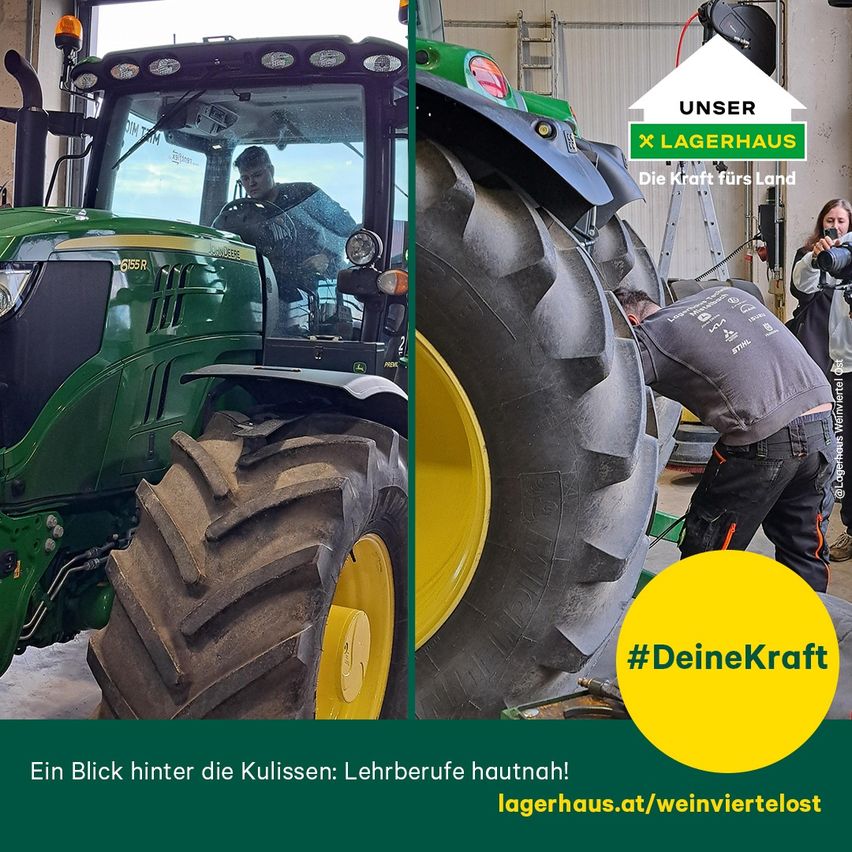 Bild enthält, Wheel, Adult, Male, Man, Person, Tractor, Tire, Shoe, Outdoors, Head