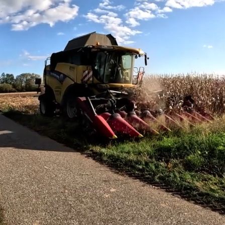 Bild enthält, Outdoors, Aerial View, Nature, Countryside, Rural, Farm, Mortar Shell, Housing, Driveway, Wheel