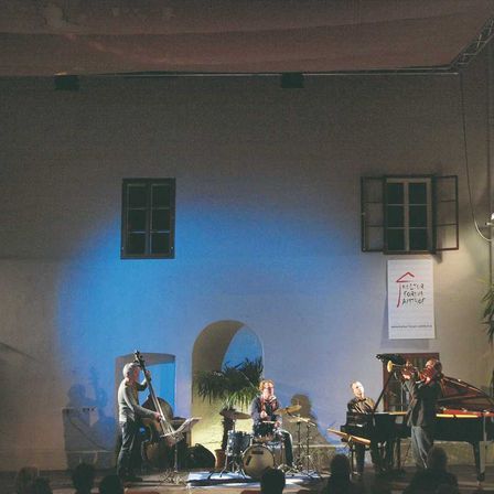 Bild enthält, Person, Grand Piano, Musical Instrument, Piano, Performer, Music, Musician, Plant, Indoors, Concert