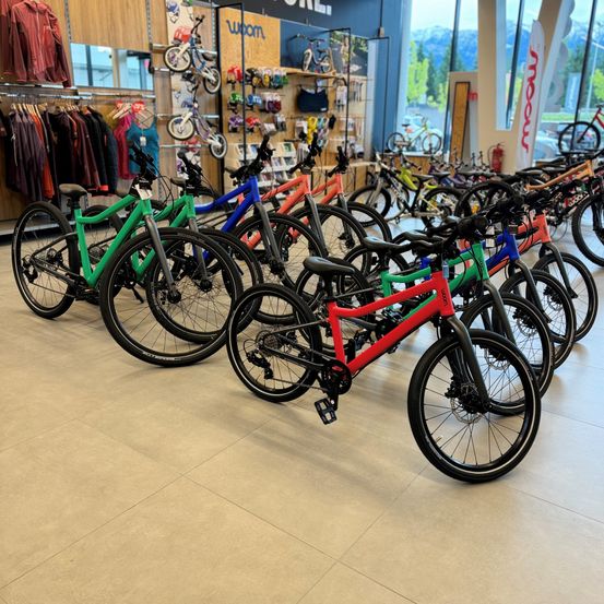 Bild enthält, Machine, Wheel, Bicycle, Transportation, Vehicle, Indoors, Shop