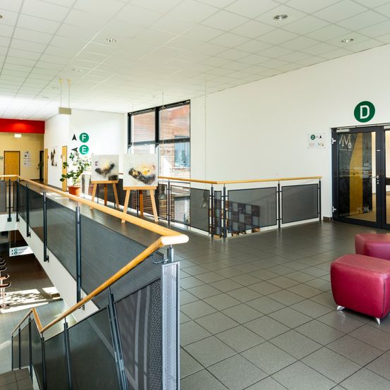 Indoors, Building, Foyer, Floor, Plant, Chair, Furniture, Flooring, Lounge, Living Room