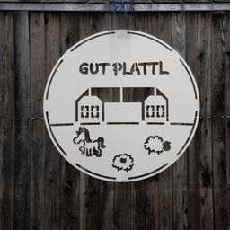 Bild enthält, Wood, Indoors, Interior Design, Logo, Sign, Symbol, Outdoors