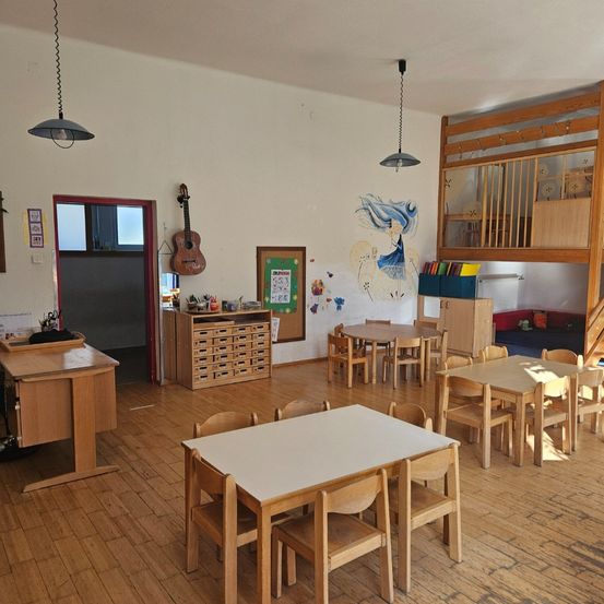 Wood, Floor, Plywood, Interior Design, Hardwood, Flooring, Guitar, Chair, Desk, Table