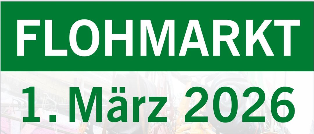 Plakat für den Werndorfer Schulflohmarkt am 1. März 2026 von 8:00 bis 12:30 Uhr. Der Eintritt beträgt 6 Euro pro Tisch. Essen und Getränke sind vorhanden. Kontakt: vp.frauen.werndorf@gmail.com oder 0699/181 800 20.