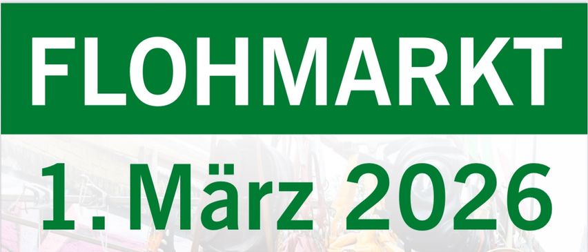 Plakat für den Werndorfer Schulflohmarkt am 1. März 2026 von 8:00 bis 12:30 Uhr. Der Eintritt beträgt 6 Euro pro Tisch. Essen und Getränke sind vorhanden. Kontakt: vp.frauen.werndorf@gmail.com oder 0699/181 800 20.