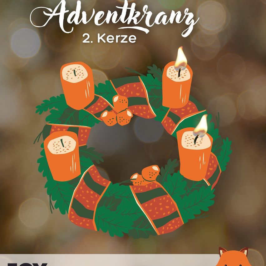 Bild enthält, Advertisement, Candle, Poster, Festival, Wreath