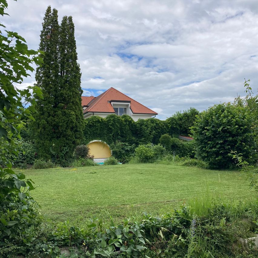 Bild enthält, Grass, Cottage, Housing, Lawn, Outdoors, Shelter, Tree, Villa, Backyard, Vegetation