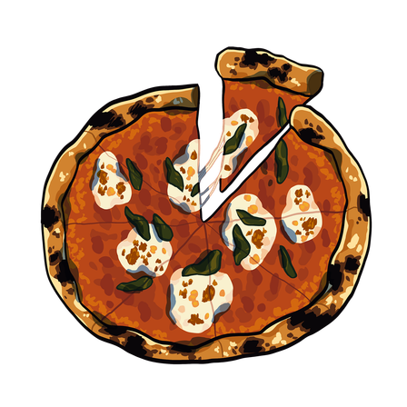 Bild enthält, Food, Meal, Dish, Sundial, Pizza