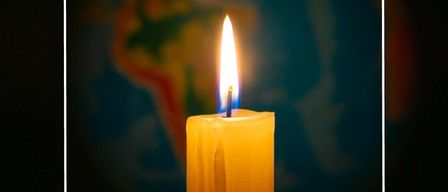 Poster für einen Kerzengottesdienst am 2.2.2026 um 18:30. Es werden Teilnehmer eingeladen, ihre eigenen Kerzen mitzubringen.