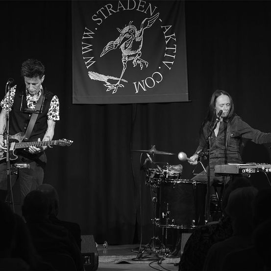 Bild enthält, Concert, Person, Group Performance, Music Band, Adult, Male, Man, Guitar, Female, Woman