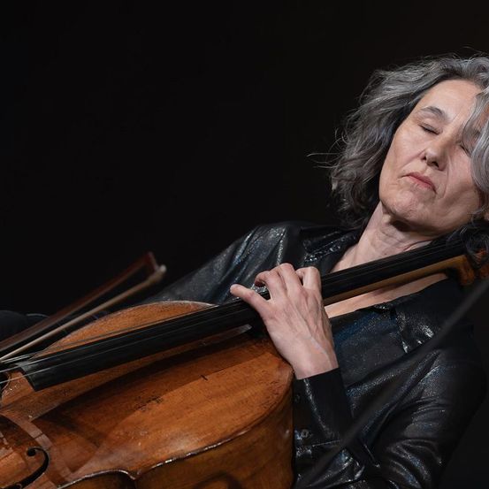 Bild enthält, Musical Instrument, Performer, Person, Solo Performance, Gun, Weapon, Face, Music, Musician, Cello