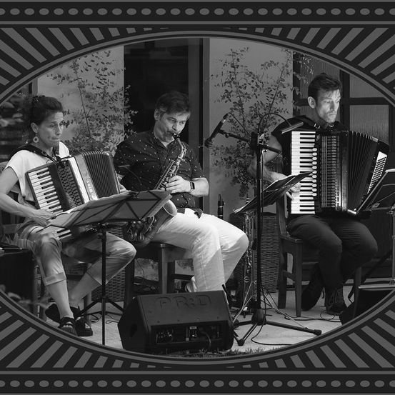 Bild enthält, Person, Adult, Male, Man, Microphone, Speaker, Shoe, Musical Instrument, Wristwatch, Accordion