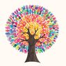 Art, Plant, Tree, Modern Art, Painting, Flower, Drawing