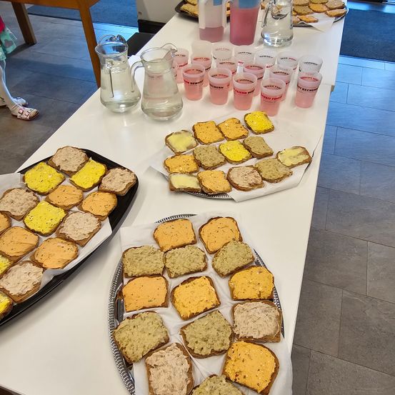 Brunch, Food, Meal, Bread, Person, Table, Tabletop, Restaurant, Lunch, Shoe
