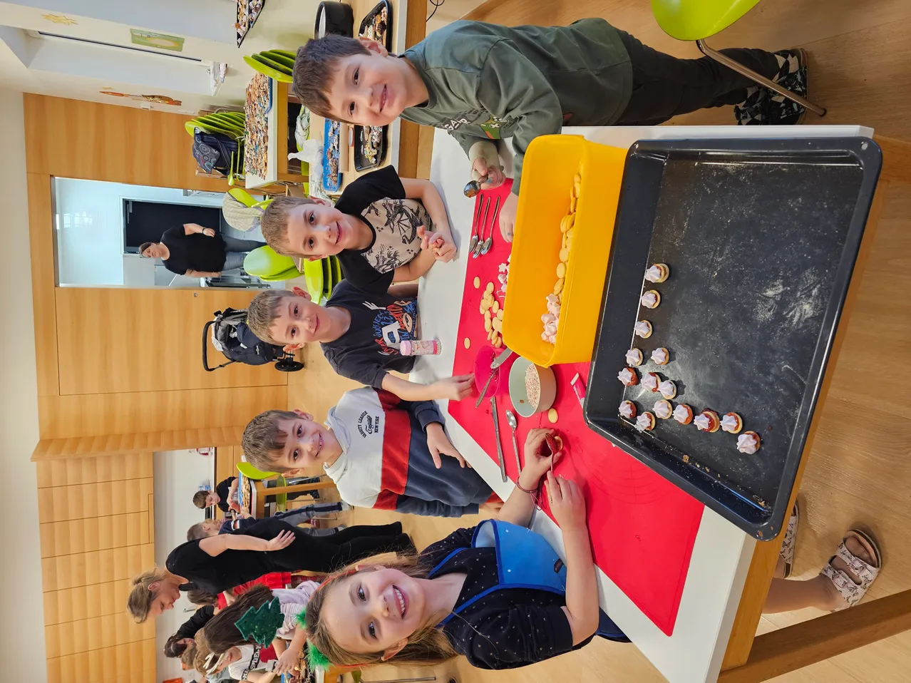 Table, Kindergarten, Boy, Child, Male, Person, Female, Girl, Interior Design, People