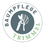 Baumpflege Trimmel-Logo. Baumpflege Trimmel Logo mit einem Baum- und Scherensymbol in einem weißen Kreis.