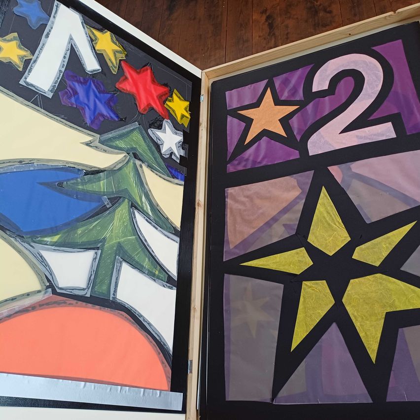 Bild enthält, Symbol, Blackboard