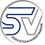 TS TachoService GmbH-Logo. Das Logo zeigt ein stilisiertes 'S' und 'V' in Blau, mit den Worten 'Gerichtssachverstandige' in Schwarz, was 'Sachverständiger' auf Deutsch bedeutet, in einem kreisförmigen Design eingeschlossen.