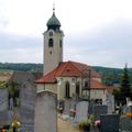 Building, Clock Tower, Tower, Spire, Graveyard, Outdoors, Gravestone, Tomb, Bell Tower