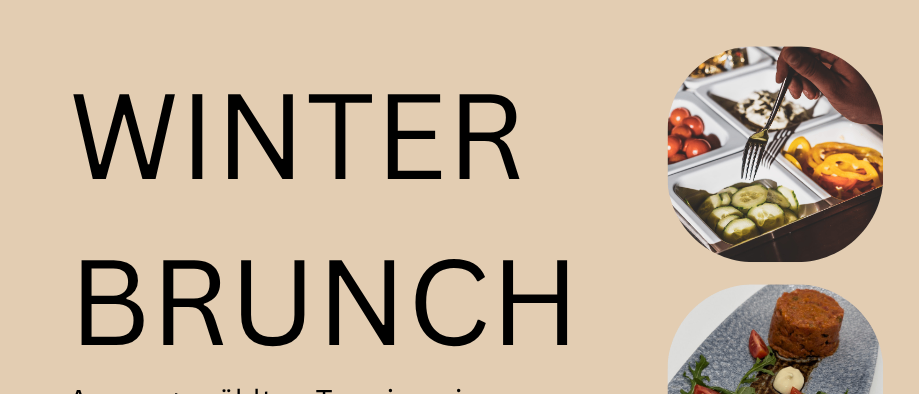 Ein Winterbrunch zu ausgewählten Zeiten im Dezember und Januar von 8:30 bis 12:30 Uhr. 39 Euro pro Person.