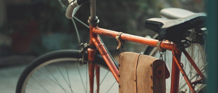 Bild enthält, Bicycle, Transportation, Vehicle, Machine, Wheel, Accessories, Bag, Handbag