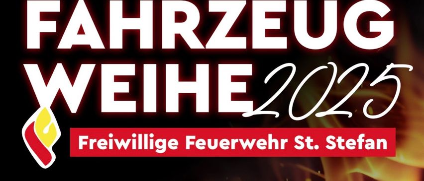 Werbeplakat für das Festival 2023 der Freiwilligen Feuerwehr St. Stefan. Veranstaltung am 30. August im Haus der Musik. Beginn um 18:00 Uhr, Empfang der Wachen um 19:00 Uhr, Festakt mit der Stadtkapelle Wolfsberg um 19:00 Uhr, Festbeginn um 21:00 Uhr, endet mit einer Disco um 22:00 Uhr. Eintritt: 10 Euro, 12 Euro für Erwachsene. Mit Live-Musik und der Jungen fidelen Lavantitaler-Band. DJs und Sponsoren sind ebenfalls aufgeführt.