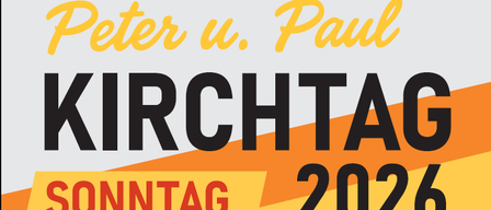 Peter U. Paul KIRCHTAG 2026 Sonntag, 28. Juni auf dem Festplatz in Riegersdorf. 9:00 Uhr Gottesdienst in der Filialkirche Reideben mit Umtrunk anschließend Frühschoppen am Festgelände. Wir freuen uns auf Ihren Besuch!