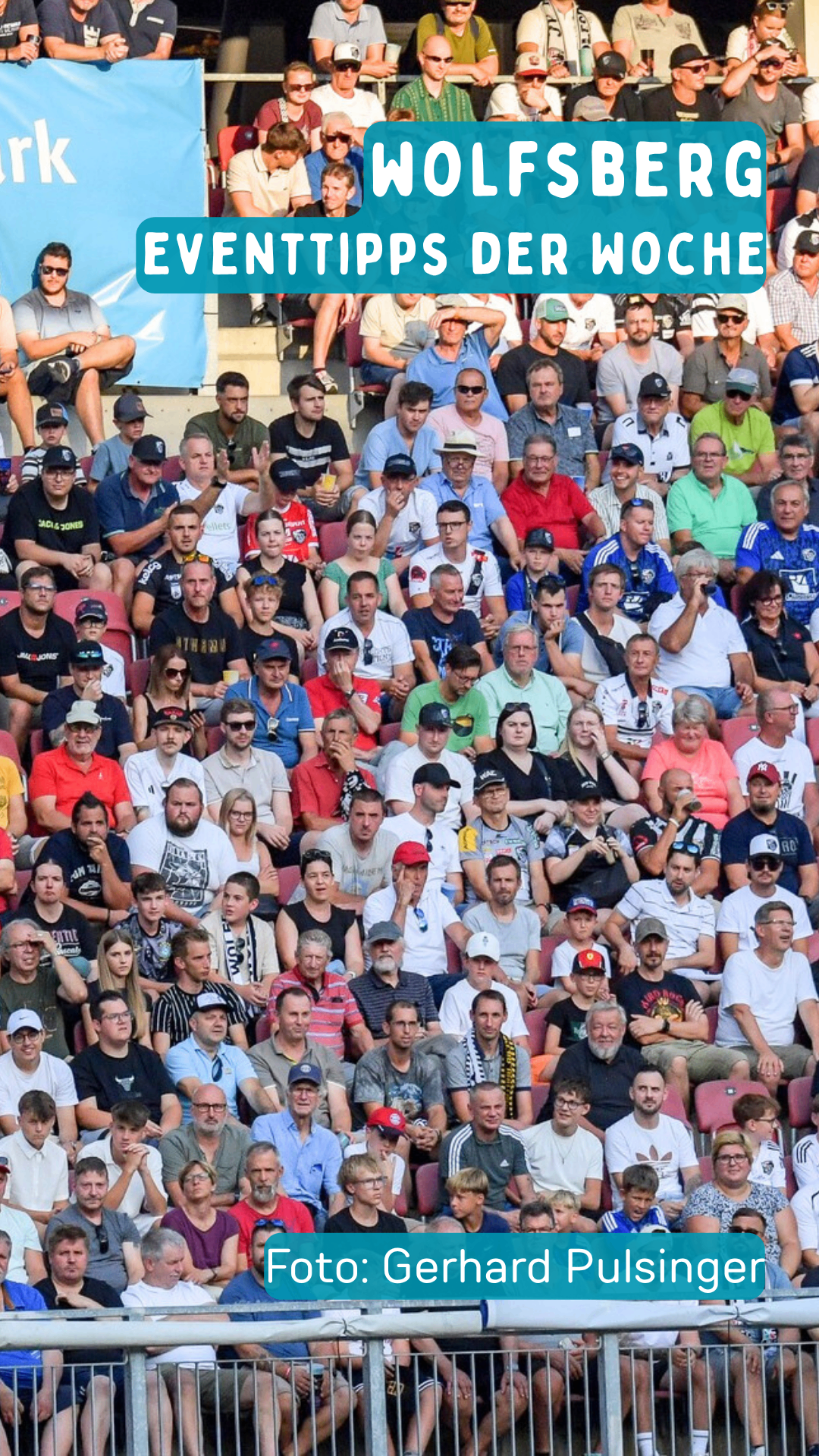 A large crowd of people, mostly men, are seated in a stadium. Many are wearing hats, glasses, and some have beards. They appear to be watching an event, with expressions ranging from focused to relaxed.