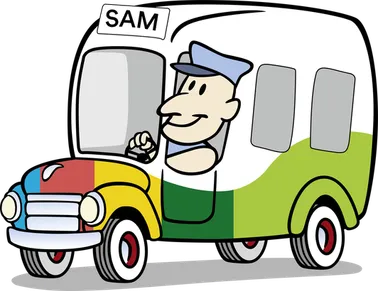 Transportation, Van, Vehicle, Caravan, Car, Machine, Wheel, Person, Face, Head