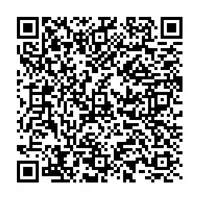 Schwarz-weißer QR-Code auf weißem Hintergrund.