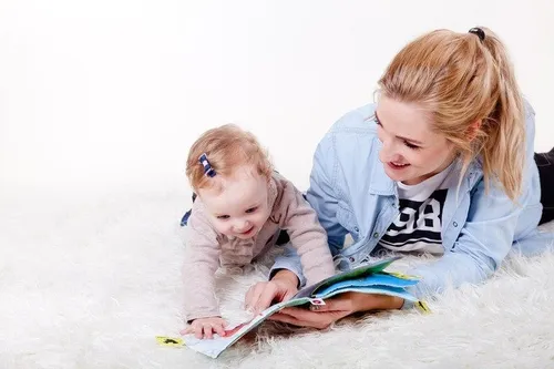 Person, Reading, Baby