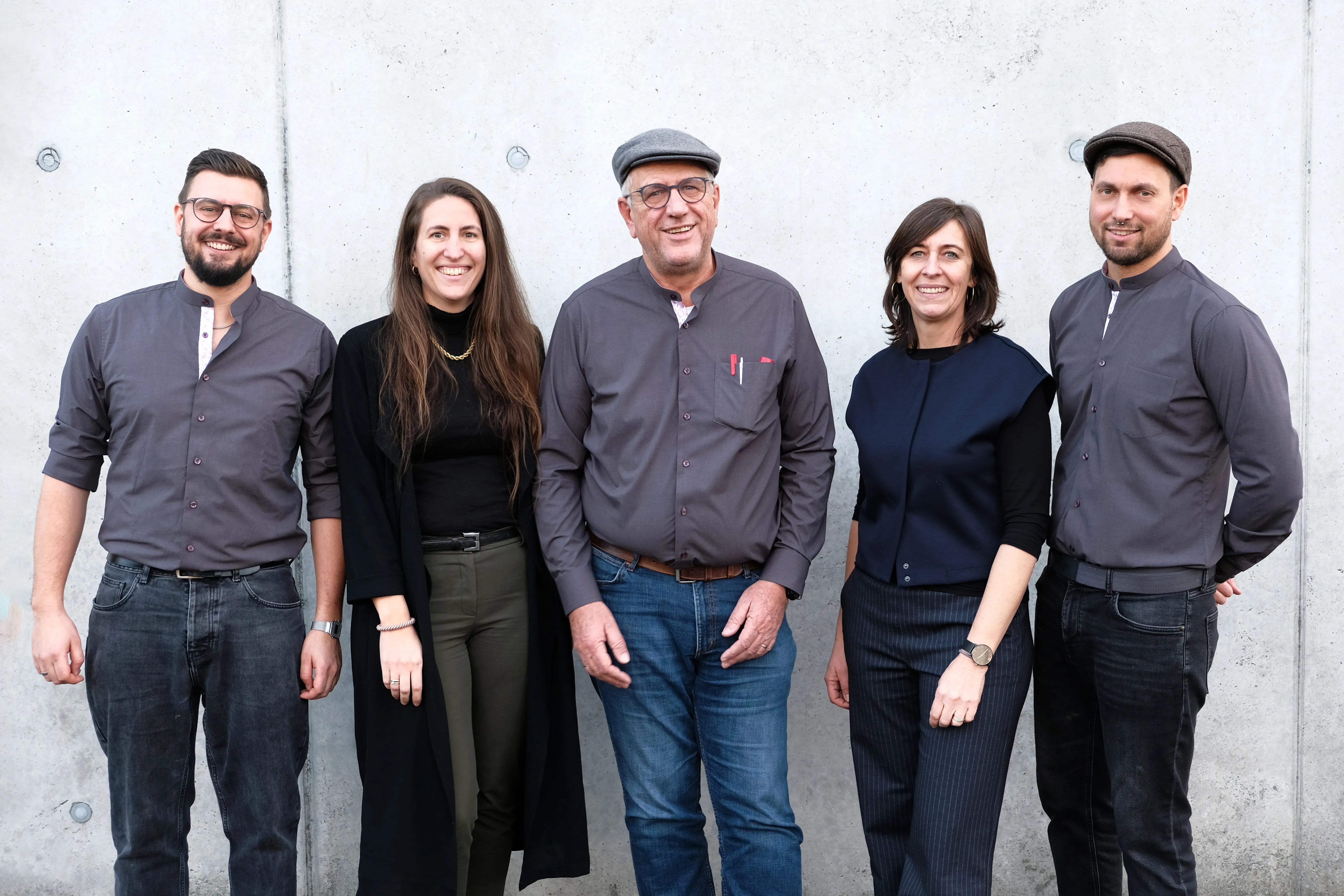 Ing. BM Jakob Summer | Ing. Elisabeth Feurstein BA MA | Ing. BM Armin Summer MBA | Architektin BM Petra Mathis MSc | Ing. BM Philipp Summer