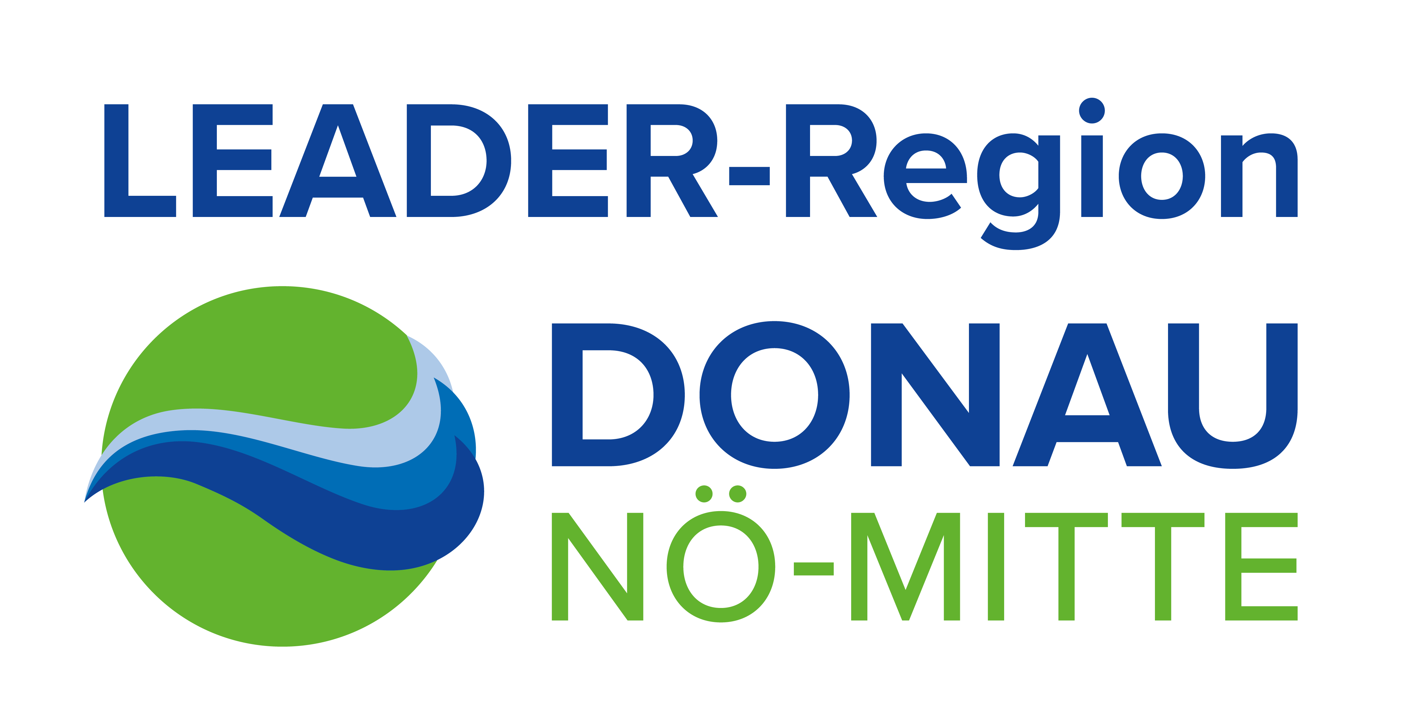 Ein dunkles Banner mit weißen und blauen Texten, das 'Ader-Reg DON NÖ-MIT' mit einem grünen und blauen Kreis in der oberen linken Ecke enthält.