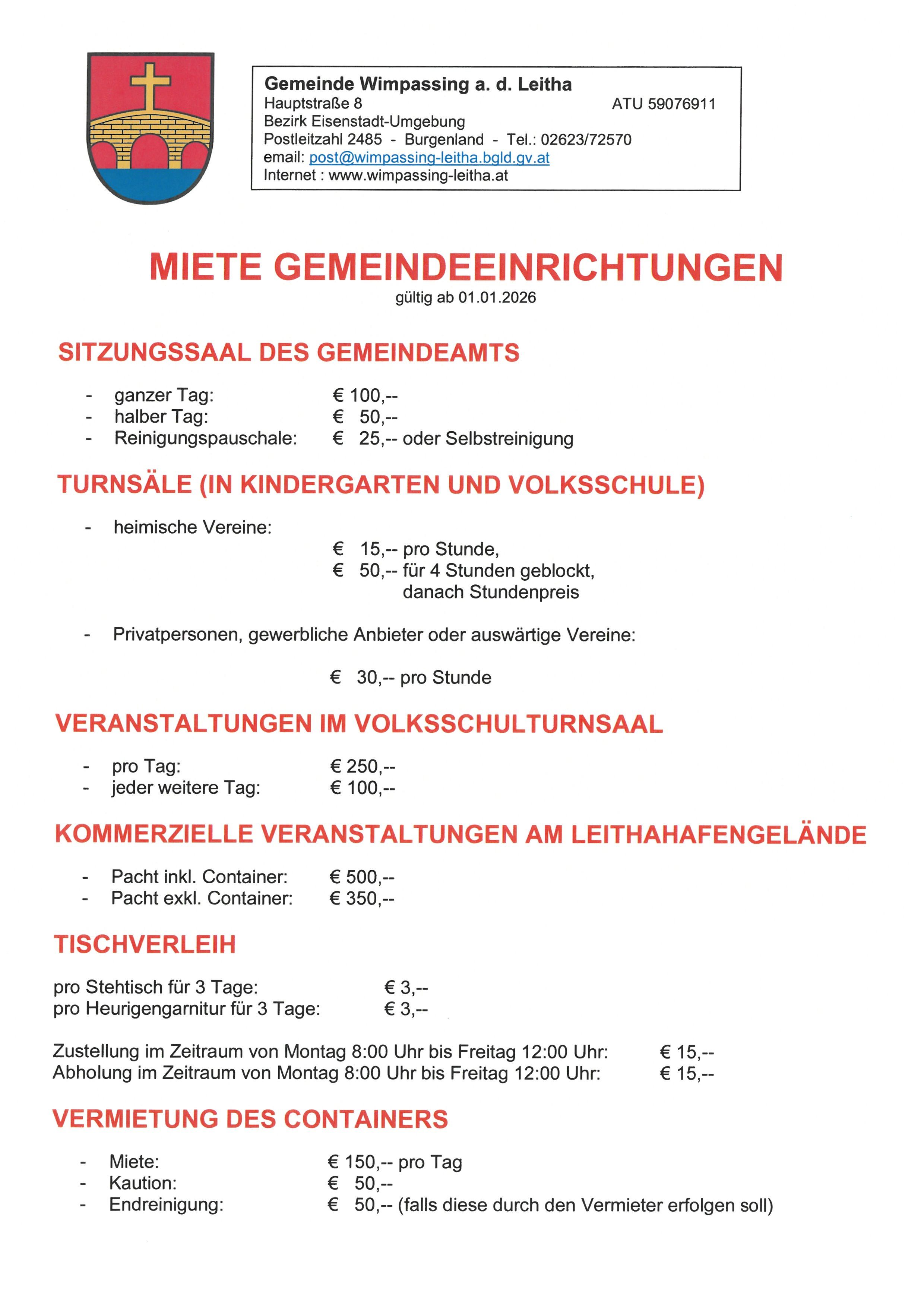 MieteGemeindeeinrichtungen