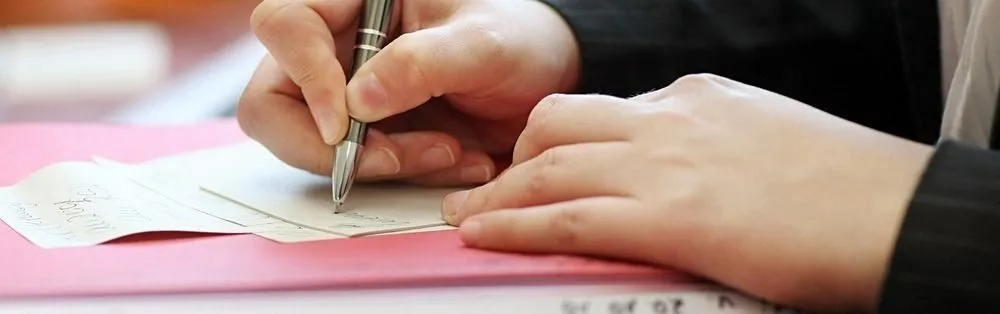 Pen, Person, Writing